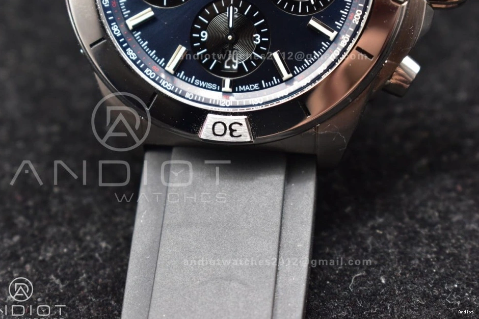 B01 A7750 Blk Best Chrono 43mm BLS SS 1:1 Navitimer Version L-Blue LE 1126